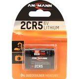 Ansmann 5020032 pile domestique Batterie à usage unique Lithium Batterie à usage unique, Lithium, 6 V, 2 pièce(s), Noir, -40 - 60 °C