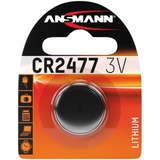 Ansmann CR2477 Batterie à usage unique Lithium Batterie à usage unique, Lithium, 3 V, 1 pièce(s), 1000 mAh, 7,7 mm