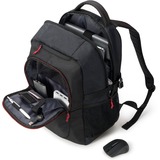 DICOTA Backpack Gain Wireless Mouse, Sac à dos Noir
