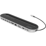 Digitus Station d'accueil USB-C, 12 ports Noir