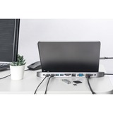 Digitus Station d'accueil USB-C, 12 ports Noir