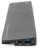 Digitus Station d'accueil universelle pour ordinateurs portables 14", USB Type-C™ Noir, USB Type-C™, Avec fil, USB 3.2 Gen 1 (3.1 Gen 1) Type-C, 100 W, 1000 Mbit/s, Noir, MMC, MicroSD (TransFlash), SDHC