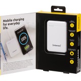 Intenso 7313522 banque d'alimentation électrique Lithium Polymère (LiPo) 5000 mAh Blanc, Powerbank Blanc, 5000 mAh, Lithium Polymère (LiPo), Blanc