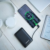 Intenso 7314530 banque d'alimentation électrique Lithium Polymère (LiPo) 10000 mAh Noir, Powerbank Noir, 10000 mAh, Lithium Polymère (LiPo), Noir