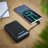Intenso 7314530 banque d'alimentation électrique Lithium Polymère (LiPo) 10000 mAh Noir, Powerbank Noir, 10000 mAh, Lithium Polymère (LiPo), Noir