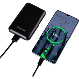 Intenso 7314530 banque d'alimentation électrique Lithium Polymère (LiPo) 10000 mAh Noir, Powerbank Noir, 10000 mAh, Lithium Polymère (LiPo), Noir