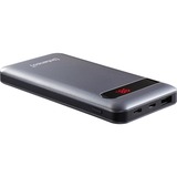 Intenso PD10000 Lithium Polymère (LiPo) 10000 mAh Anthracite, Batterie portable Anthracite, 10000 mAh, Lithium Polymère (LiPo), Quick Charge 3.0, Anthracite