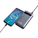 Intenso PD20000 Power Delivery Lithium Polymère (LiPo) 20000 mAh Anthracite, Powerbank Gris, 20000 mAh, Lithium Polymère (LiPo), Quick Charge 3.0, Anthracite