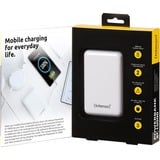 Intenso XC10000 Lithium Polymère (LiPo) 10000 mAh Blanc, Powerbank Blanc, 10000 mAh, Lithium Polymère (LiPo), Blanc