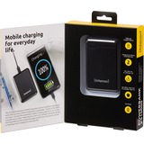 Intenso XS10000 Lithium Polymère (LiPo) 10000 mAh Noir, Powerbank Noir, 10000 mAh, Lithium Polymère (LiPo), Noir