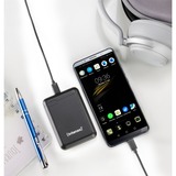 Intenso XS10000 Lithium Polymère (LiPo) 10000 mAh Noir, Powerbank Noir, 10000 mAh, Lithium Polymère (LiPo), Noir