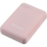 Intenso XS10000 Lithium Polymère (LiPo) 10000 mAh Rose, Powerbank Rose, 10000 mAh, Lithium Polymère (LiPo), Rose