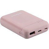 Intenso XS10000 Lithium Polymère (LiPo) 10000 mAh Rose, Powerbank Rose, 10000 mAh, Lithium Polymère (LiPo), Rose