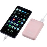 Intenso XS10000 Lithium Polymère (LiPo) 10000 mAh Rose, Powerbank Rose, 10000 mAh, Lithium Polymère (LiPo), Rose