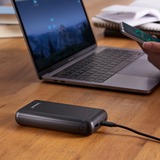 Intenso XS20000 Lithium Polymère (LiPo) 20000 mAh Noir, Powerbank Noir, 20000 mAh, Lithium Polymère (LiPo), 3,1 V, Noir