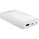 Intenso XS20000 Powerbank Zusatzakku LiPo 20000 mAh 7313552 Lithium Polymère (LiPo) Blanc, Batterie portable Blanc, 20000 mAh, Lithium Polymère (LiPo), 3,7 V, Blanc