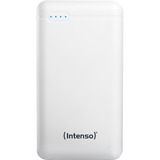 Intenso XS20000 Powerbank Zusatzakku LiPo 20000 mAh 7313552 Lithium Polymère (LiPo) Blanc, Batterie portable Blanc, 20000 mAh, Lithium Polymère (LiPo), 3,7 V, Blanc