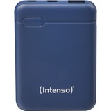 Intenso XS5000 Lithium Polymère (LiPo) 5000 mAh Bleu, Batterie portable Bleu, 5000 mAh, Lithium Polymère (LiPo), Bleu