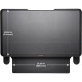 Kensington Bureau position assise/debout SmartFit, Stockage Noir, Noir, 76,2 cm (30"), 15,9 kg, 2,3 kg, 160 - 580 mm, 900 mm