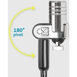 Kensington Câble de sécurité MicroSaver2.0 Ultra à clé Noir, Kensington, Clé, Acier au carbone, Noir, Acier inoxydable