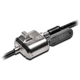 Kensington Câble de sécurité mobile MiniSaver, Antivol 1,8 m, Kensington, Clé, Acier au carbone, Noir