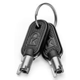 Kensington Câble de sécurité universel ClickSafe 2.0 à clé, Verrou antivol Noir, 1,8 m, Kensington, Clé, Acier au carbone, Noir
