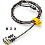 Kensington Câble de sécurité universel ClickSafe à combinaison, Verrou antivol Noir, 1,8 m, Kensington, Verrouillage à combinaison, Acier au carbone, Noir, Métallique