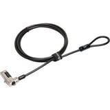 Kensington N17 câble antivol Noir 1 m, Serrure à combinaison Noir, 1 m, Verrouillage à combinaison, Acier au carbone, Noir