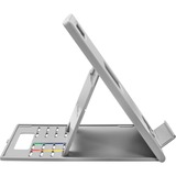 Kensington Rehausseur Easy Riser™ Go avec SmartFit® pour ordinateurs portables jusqu’à 14" ou tablettes, Support Gris, Supports de Notebook, Gris, 35,6 cm (14"), 360 g