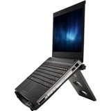 Kensington Rehausseur pour ordinateur portable SmartFit Easy Riser (noir), Support Noir, Supports de Laptop, Noir, 30,5 cm (12"), 43,2 cm (17"), 0 - 50°, 700 g