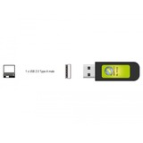 Navilock NL-701US Module récepteur GPS USB 56 canaux Noir Noir, USB, 162 dBmW, 56 canaux, u-blox 7, L1, 4200 MHz
