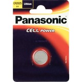 Panasonic CR2025 - LITHIUM COIN Alcaline 3V pile non-rechargeable, Batterie Argent, Alcaline, 3 V, 1 pièce(s), 165 mAh, 2,3 g