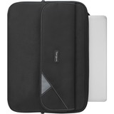 Targus 15.4 - 16 Inch / 39.1 - 40.6cm Clamshell Laptop Case, Sac PC portable Noir, Malette, 40,6 cm (16"), Sangle épaule, 490 g