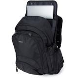 Targus Sac à dos pour Notebook 39,1 cm (15,4") Noir, Ville, Unisexe, 40,6 cm (16"), Compartiment pour Notebook, Nylon, Polyester