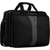 Wenger 600655 sacoche d'ordinateurs portables 43,2 cm (17") Malette Noir, Gris, Sac PC portable Noir, Malette, 43,2 cm (17"), Sangle épaule, 1,4 kg