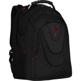 Wenger Ibex Deluxe 17" sacoche d'ordinateurs portables 43,2 cm (17") Sac à dos Noir Noir, Sac à dos, 43,2 cm (17"), 1,7 kg