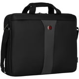 Wenger LEGACY sacoche d'ordinateurs portables 43,2 cm (17") Malette Noir, Sac PC portable Noir, Malette, 43,2 cm (17"), Sangle épaule, 870 g