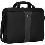 Wenger LEGACY sacoche d'ordinateurs portables 43,2 cm (17") Malette Noir, Sac PC portable Noir, Malette, 43,2 cm (17"), Sangle épaule, 870 g