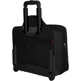 Wenger Transfer sacoche d'ordinateurs portables 40,6 cm (16") Valise sur roulette Noir, Valise à roulettes Noir, Valise sur roulette, 40,6 cm (16"), 3,2 kg