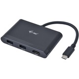 i-tec USB C HDMI Travel Adapter PD/Data, Hub USB Noir, USB 3.2 Gen 1 (3.1 Gen 1) Type-C, HDMI, USB 3.2 Gen 1 (3.1 Gen 1) Type-A, USB 3.2 Gen 2 (3.1 Gen 2) Type-C, 5000 Mbit/s, Noir, 60 W, 0,13 m