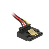 DeLOCK 85510 câble d'alimentation interne 0,3 m 0,3 m, Floppy (4-pin), SATA 15 broches, Femelle, Femelle, Droit