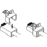 DeLOCK 86446 connecteur de fils, Support Turquoise, 40 pièce(s)