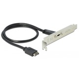 DeLOCK 89936 câble USB 0,5 m USB 3.2 Gen 2 (3.1 Gen 2) USB A USB C Noir Noir, 0,5 m, USB A, USB C, USB 3.2 Gen 2 (3.1 Gen 2), 10000 Mbit/s, Noir
