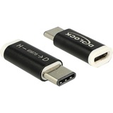 DeLOCK Adaptateur USB-C 3.2 Gen 1 vers micro-USB-B 2.0 Noir