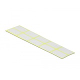 DeLOCK Attaches de câble avec étiquette, Serre-câble 180 mm x 2,5 mm, 10 pièces