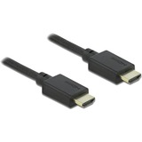 DeLOCK Câble HDMI High Speed Noir, 1 mètre, 8K 60Hz, 48 Gbps