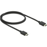 DeLOCK Câble HDMI High Speed Noir, 1 mètre, 8K 60Hz, 48 Gbps