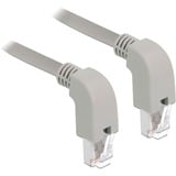 DeLOCK Câble de raccordement S/FTP, RJ-45 Cat.6a Gris, 2 mètres