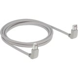 DeLOCK Câble de raccordement S/FTP, RJ-45 Cat.6a Gris, 2 mètres