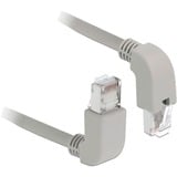 DeLOCK Câble de raccordement S/FTP, RJ-45 cat.6 Gris, 2 mètres